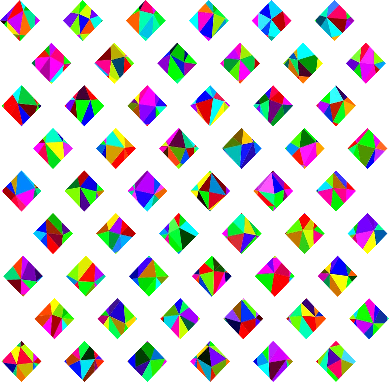 rainbow lattice geometric free photo