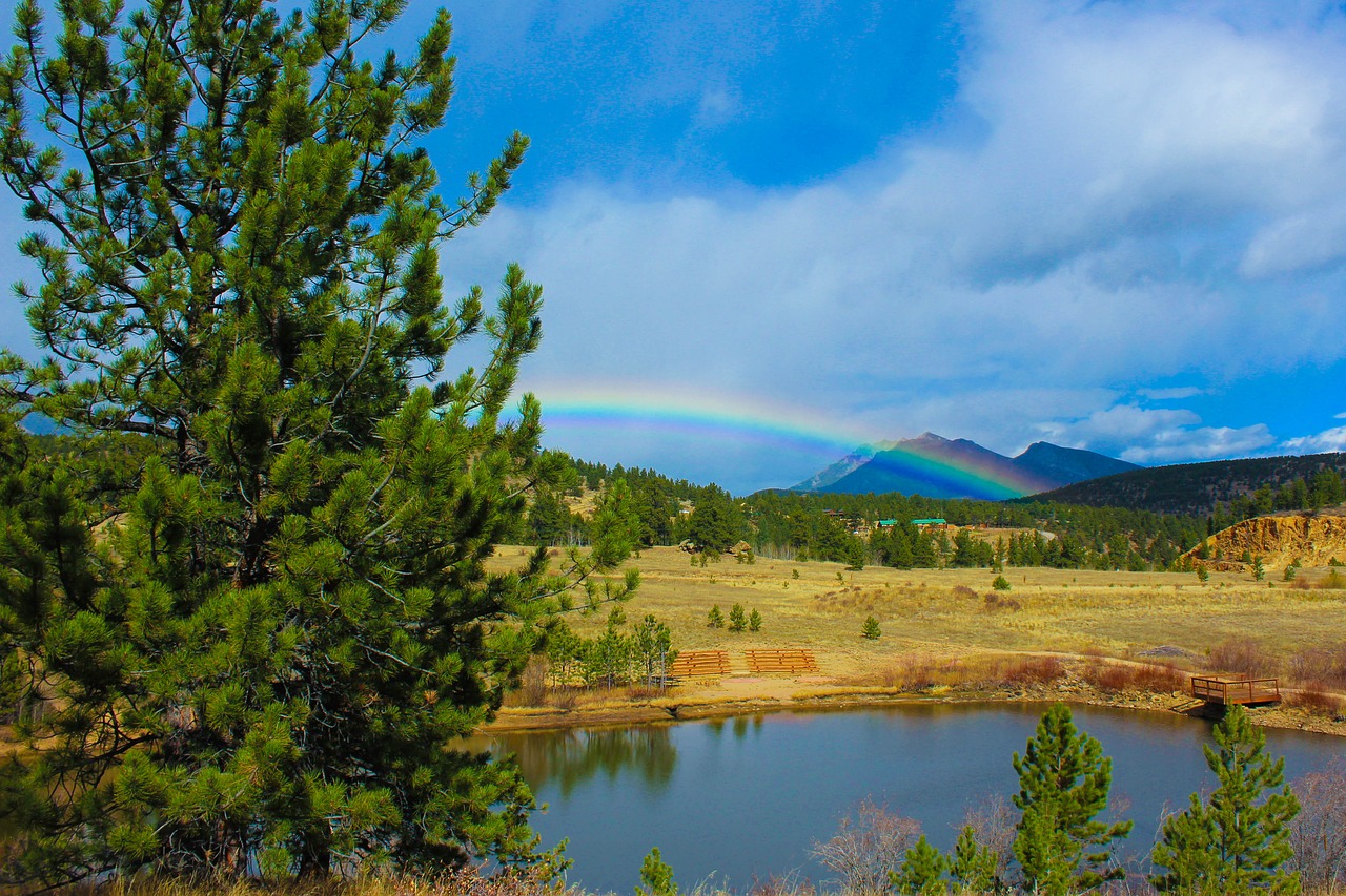 rainbow colorado water free photo