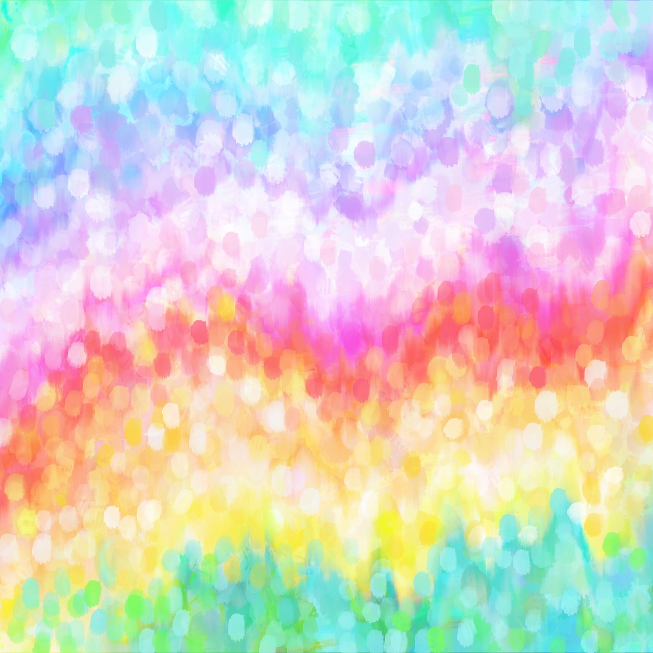 rainbow pontilism background free photo