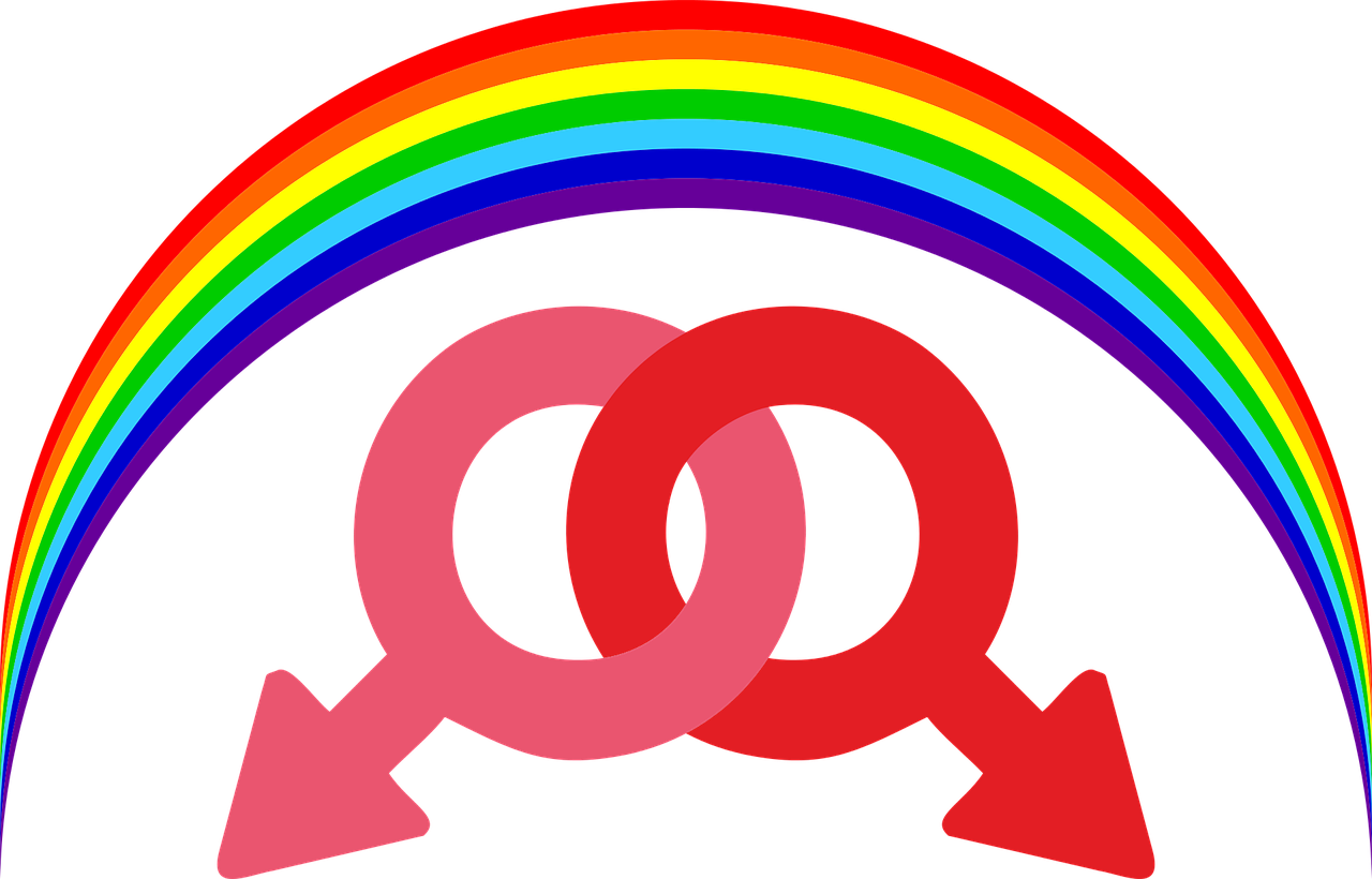 rainbow homosexuality before free photo