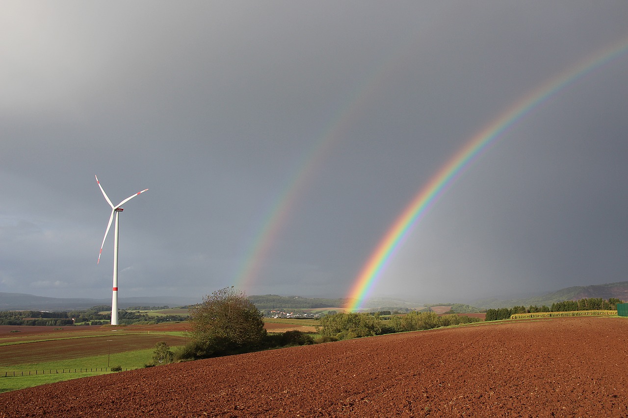 rainbow natural spectacle sky free photo