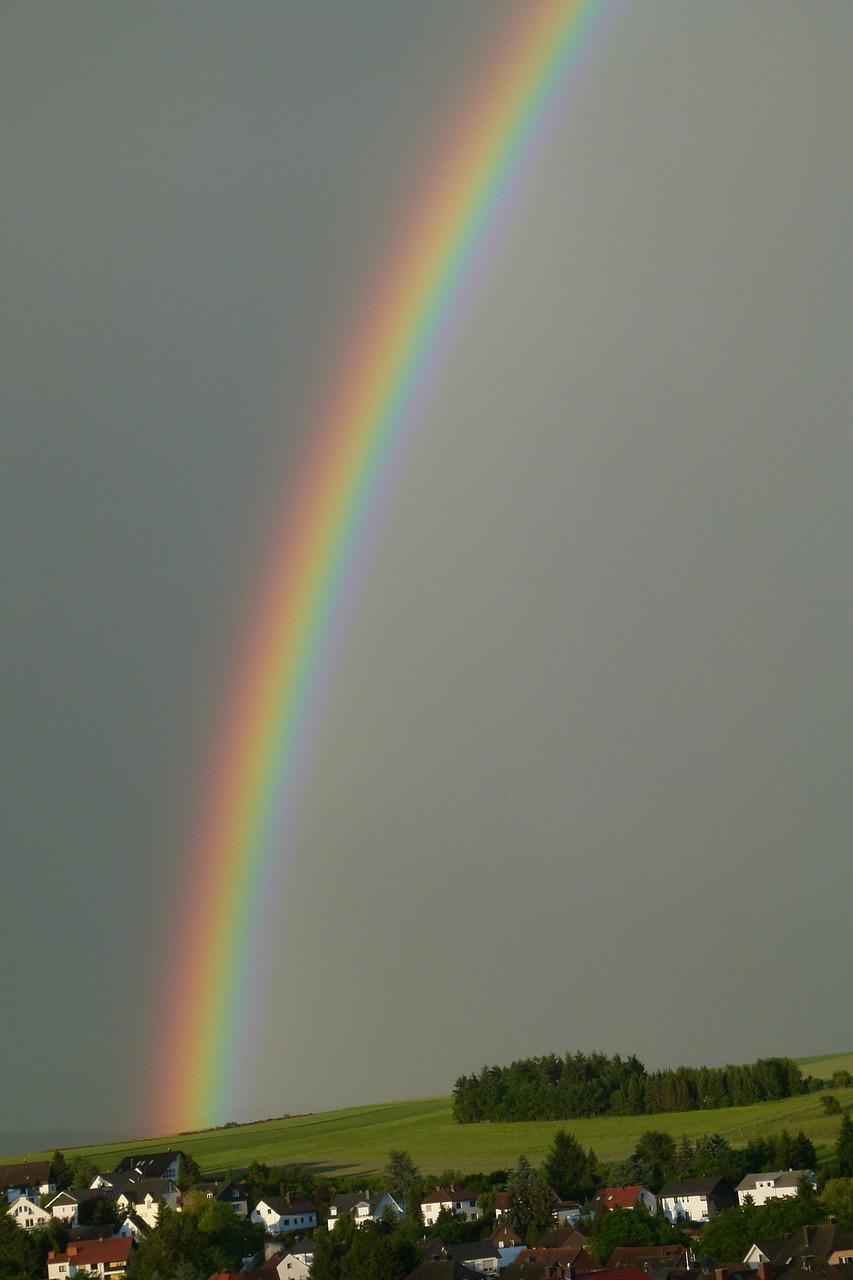 rainbow spectrum farbenspiel free photo