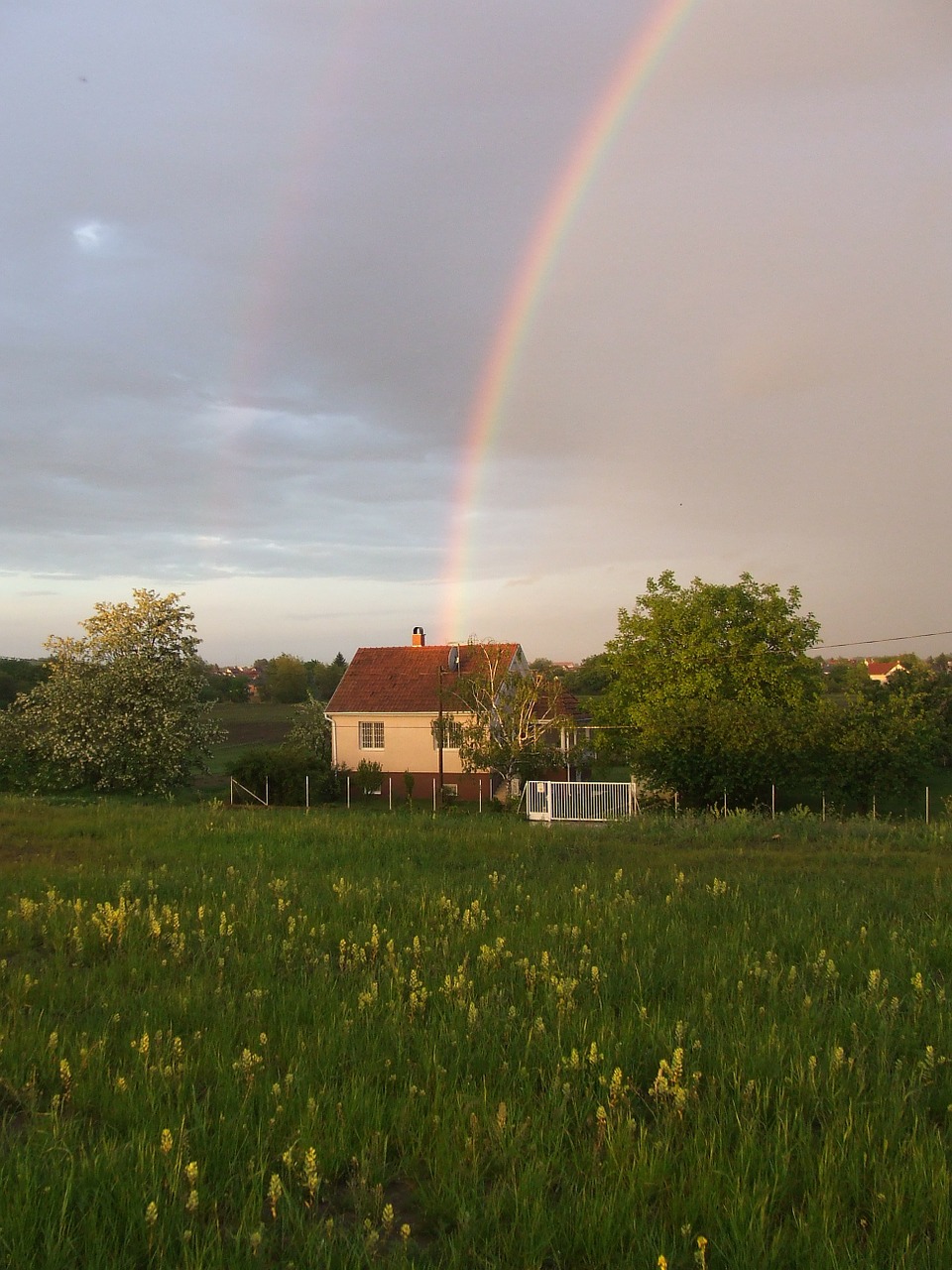 rainbow sheer hortobágy free photo