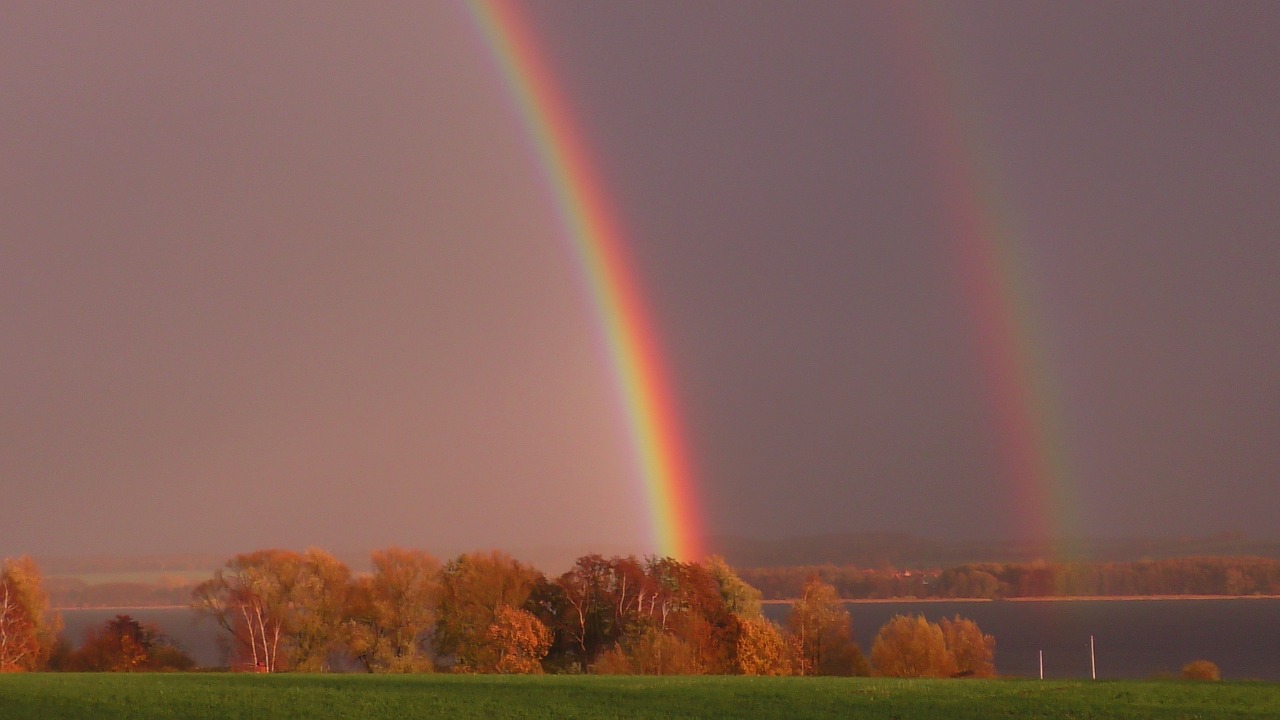 rainbow  color  phenomenon free photo