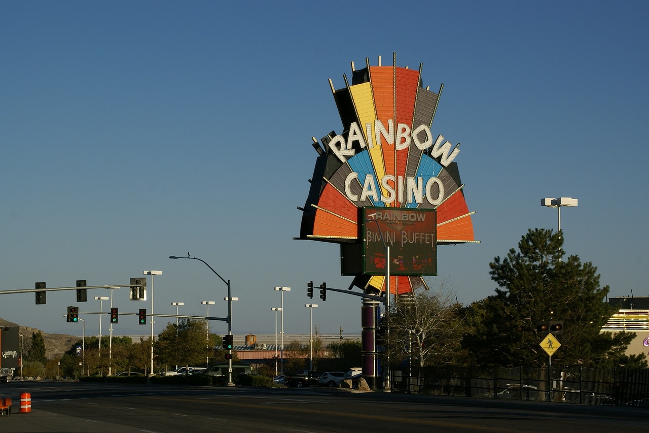 rainbow casino casino billboard free photo