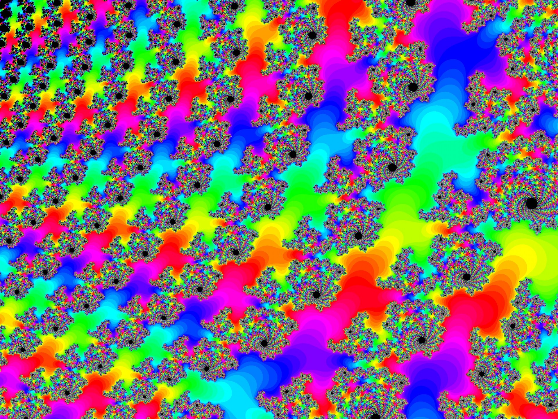 astronira fractal rainbow free photo