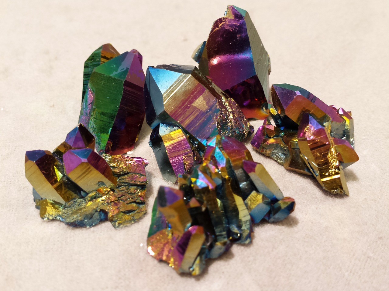 rainbow quartz quartz aura free photo