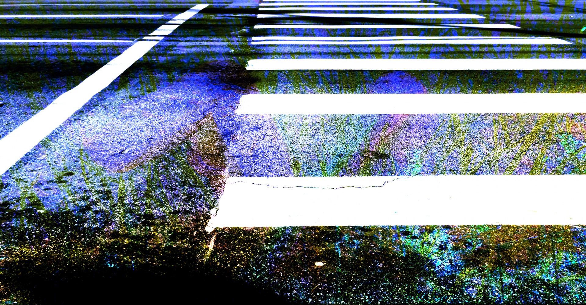 road crosswalk rainbow free photo