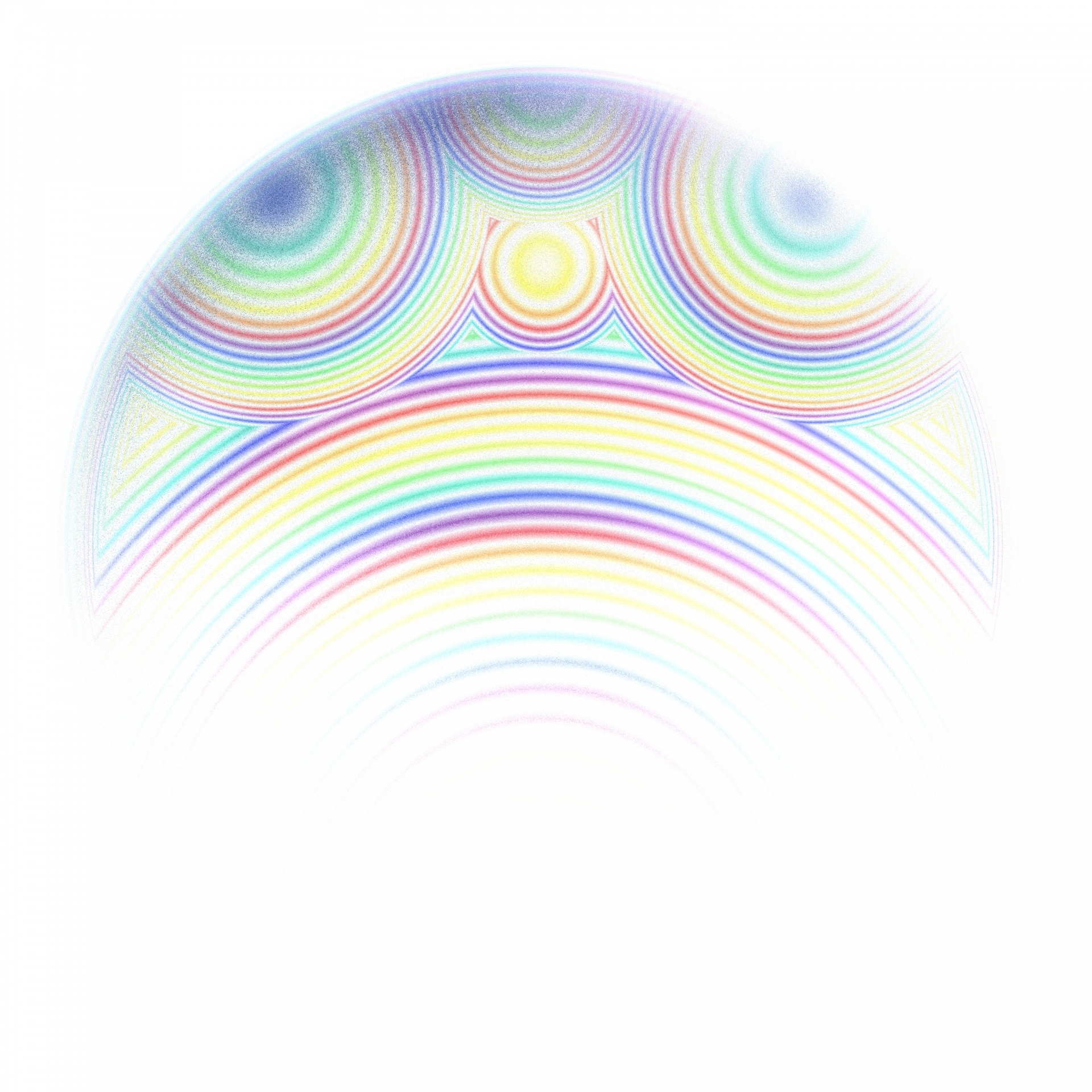 broken rainbow fractal free photo