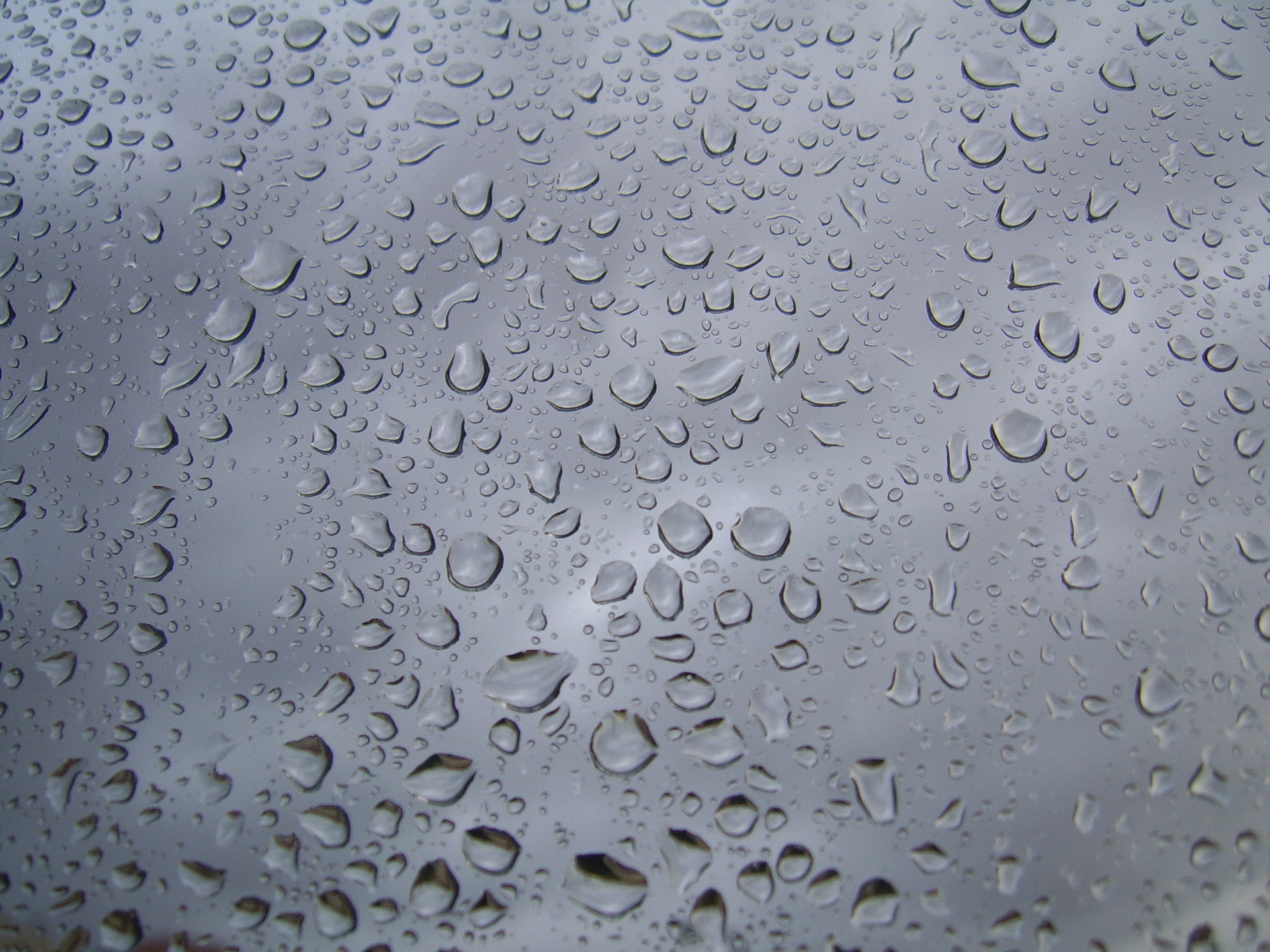 raindrops window winter free photo