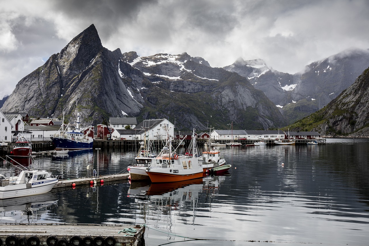 reine lofoten norway free photo