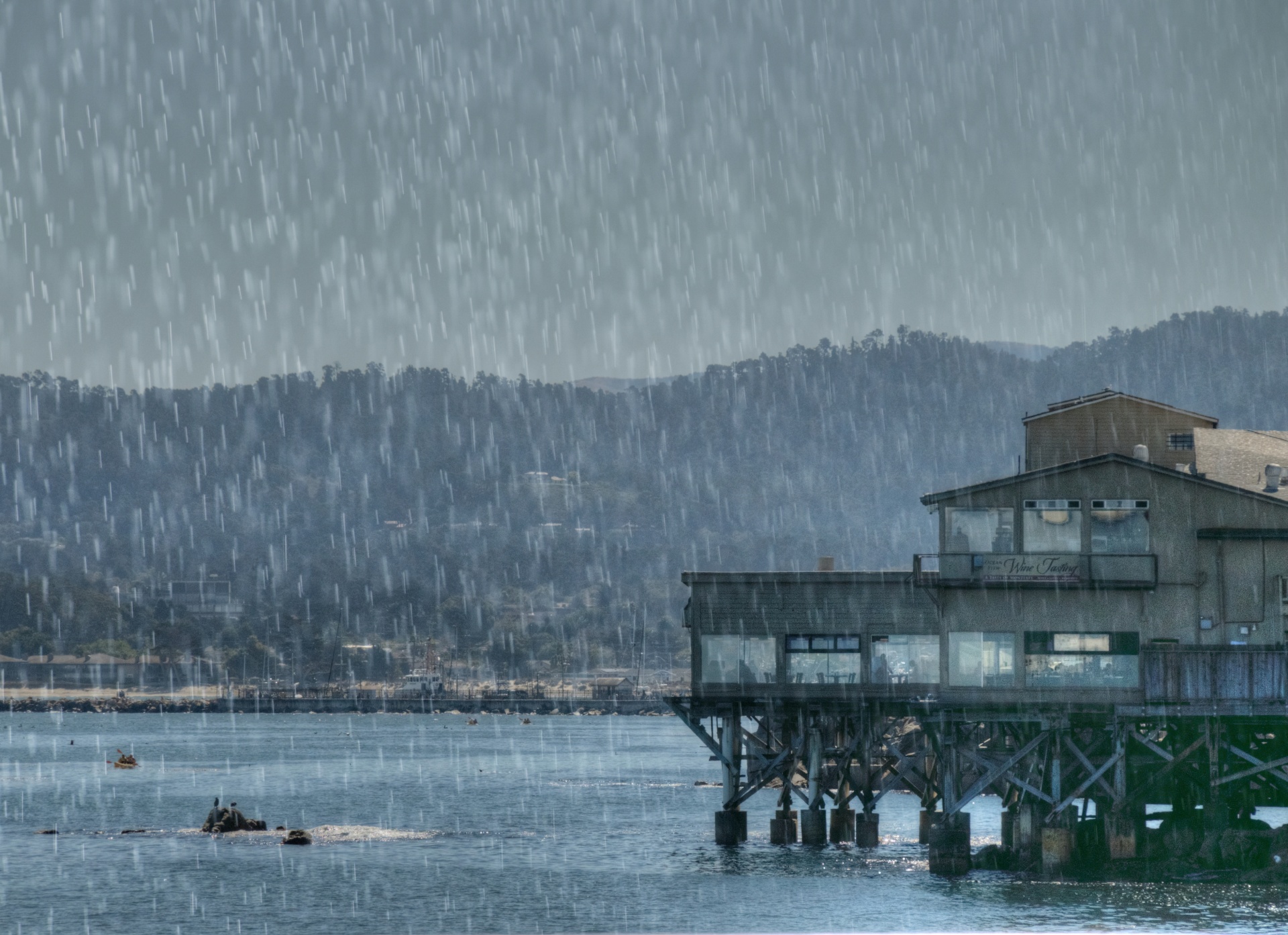 pier architecture ocean free photo