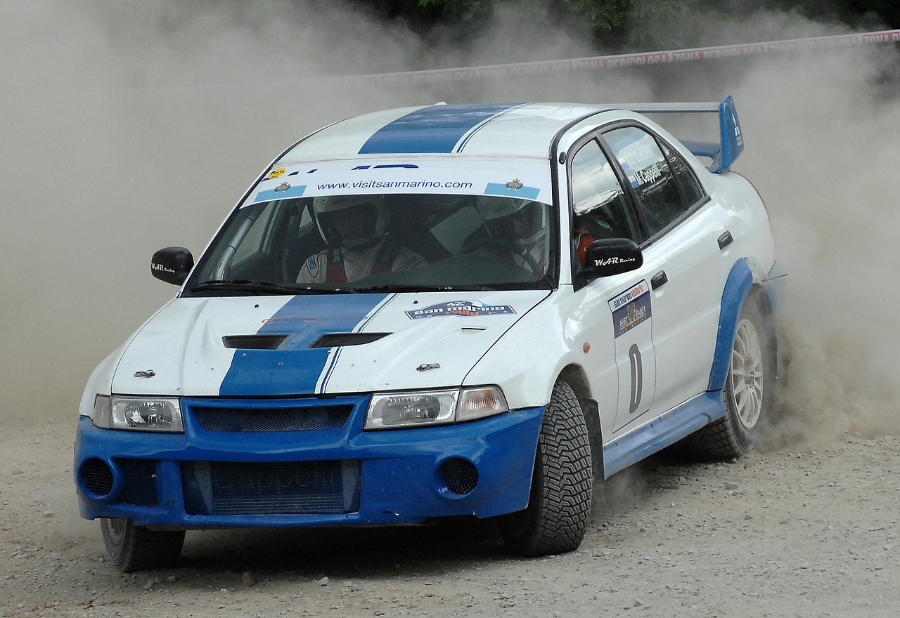 rally single seater racing car free photo