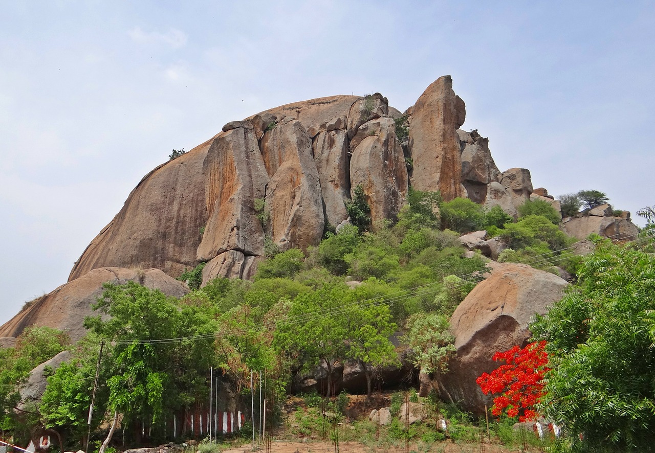 ramgiri hills ramadevarabetta rocks free photo
