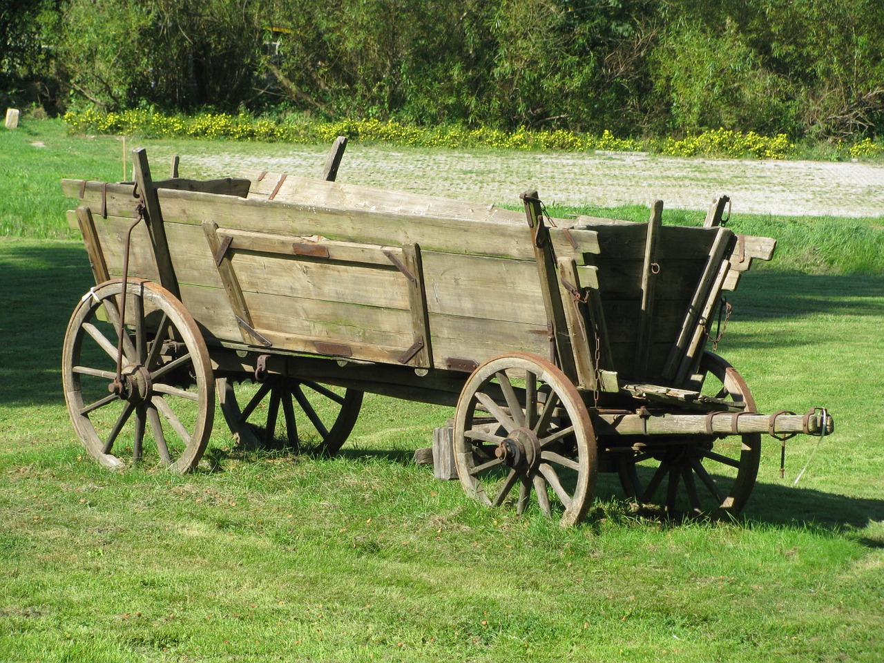 rammenau heimatscheune wagon free photo