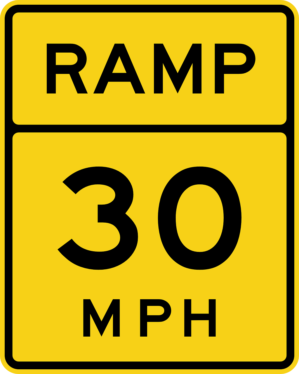 ramp road speed free photo