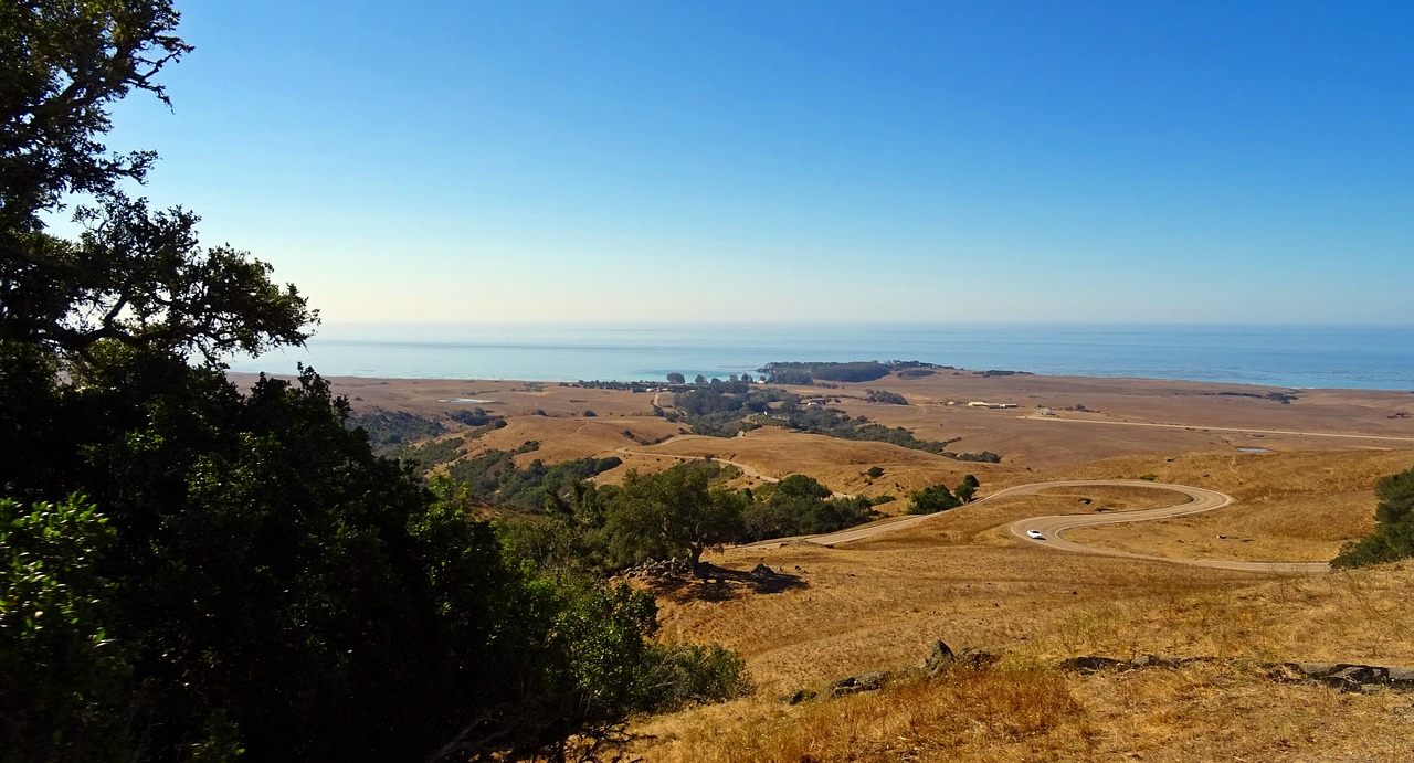 ranch way to hearst castle free photo