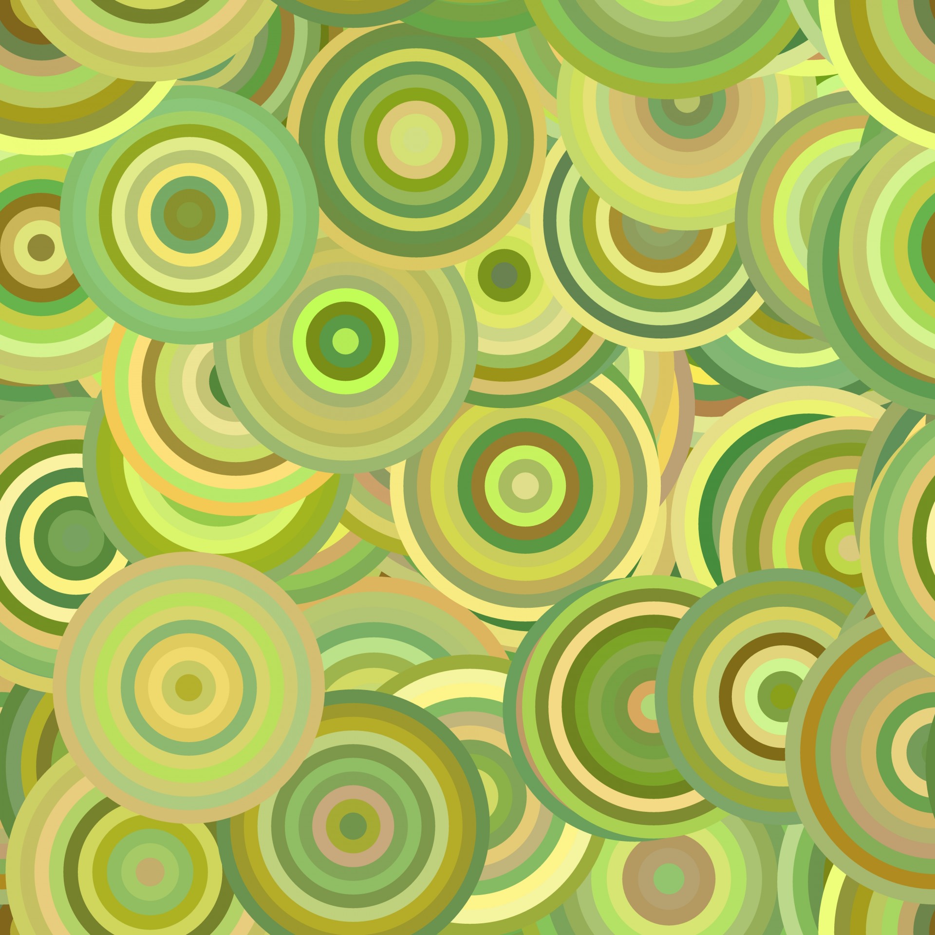 green random circles free photo