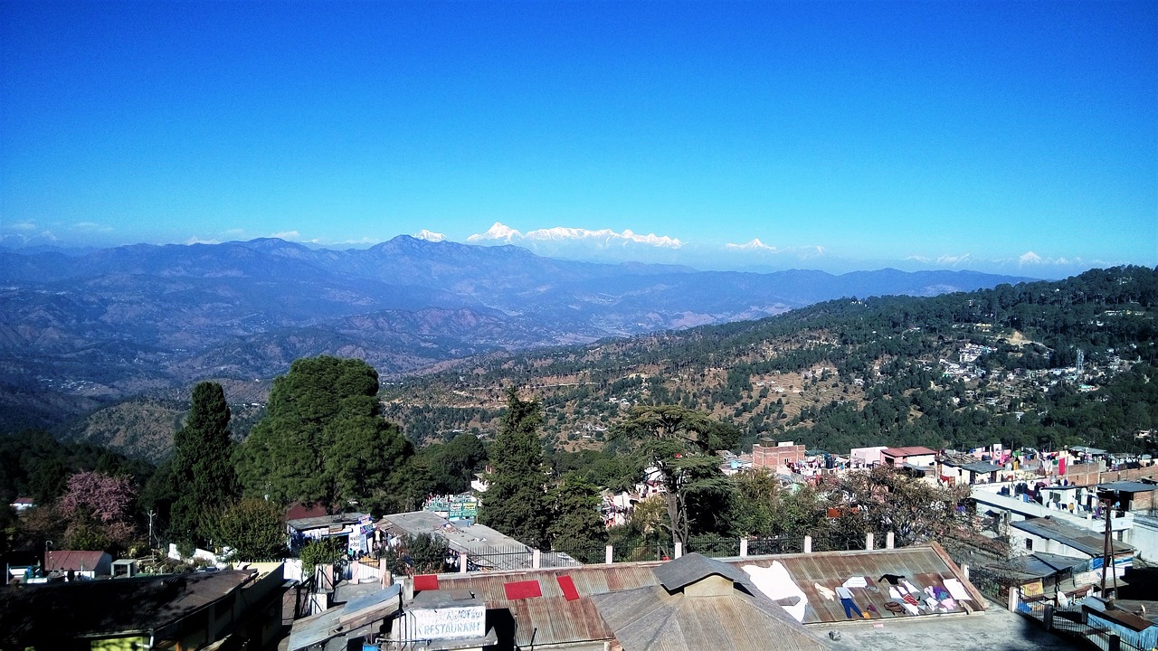 ranikhet india mountains himalayas free photo