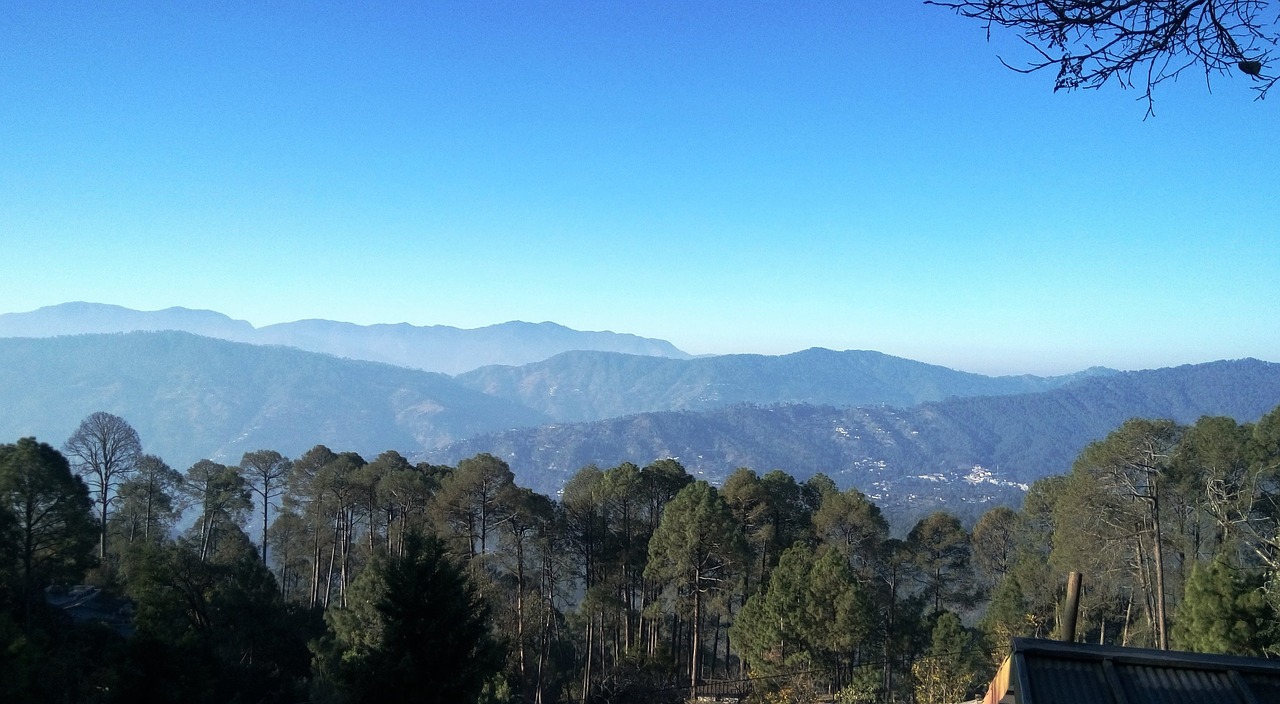 ranikhet-india hills mountains free photo