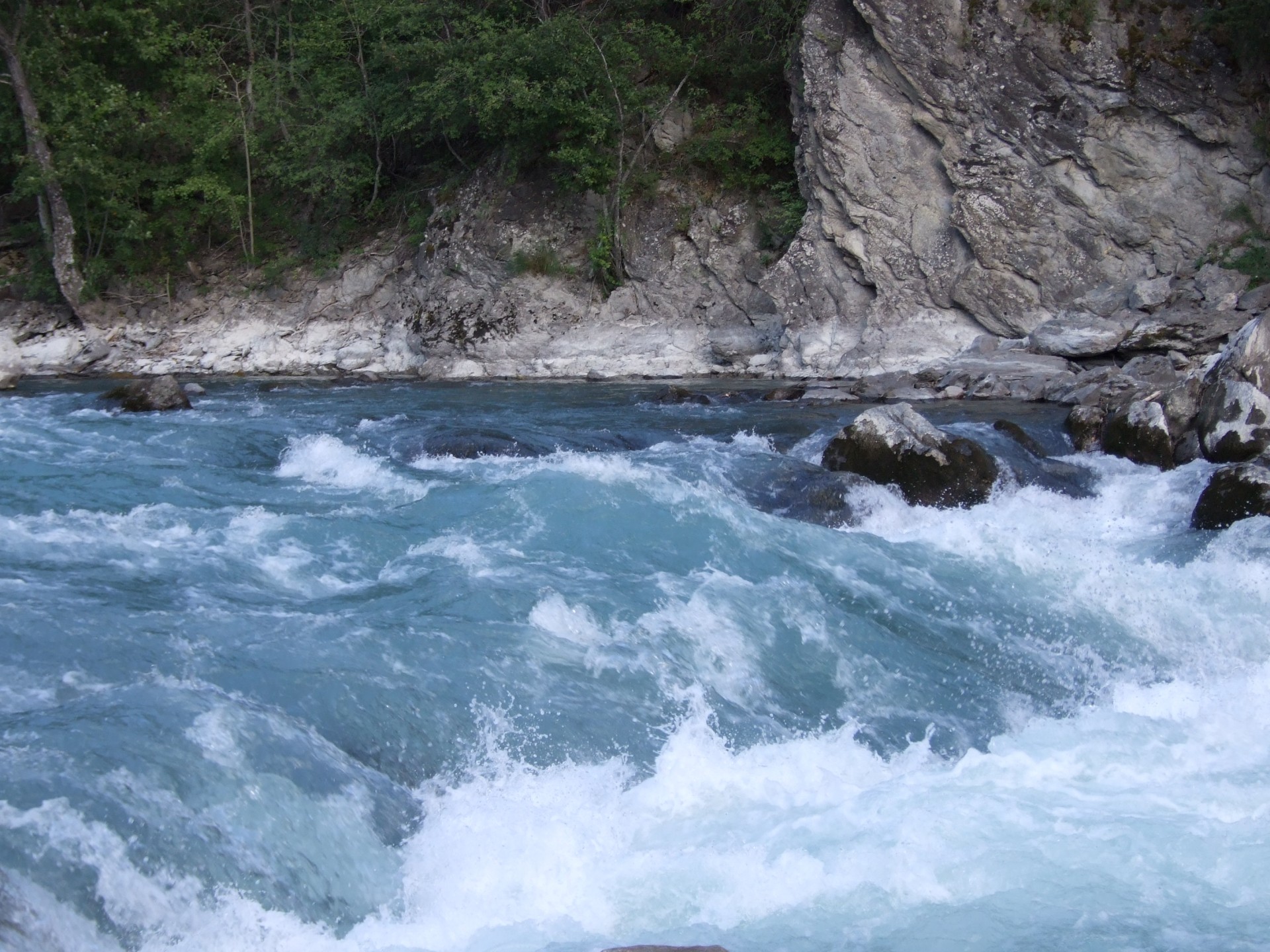 rafting rapid water free photo