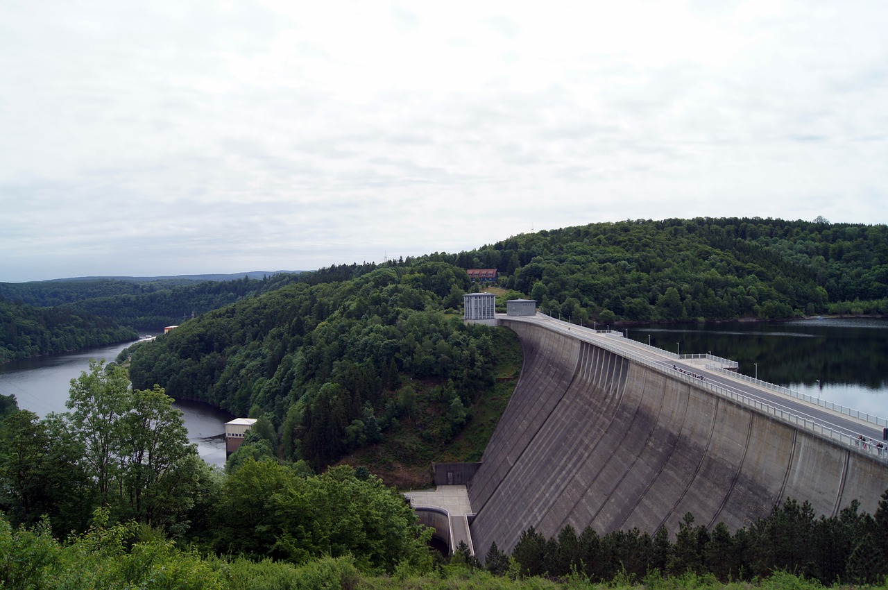 rappbode reservoir landscape reservoir free photo