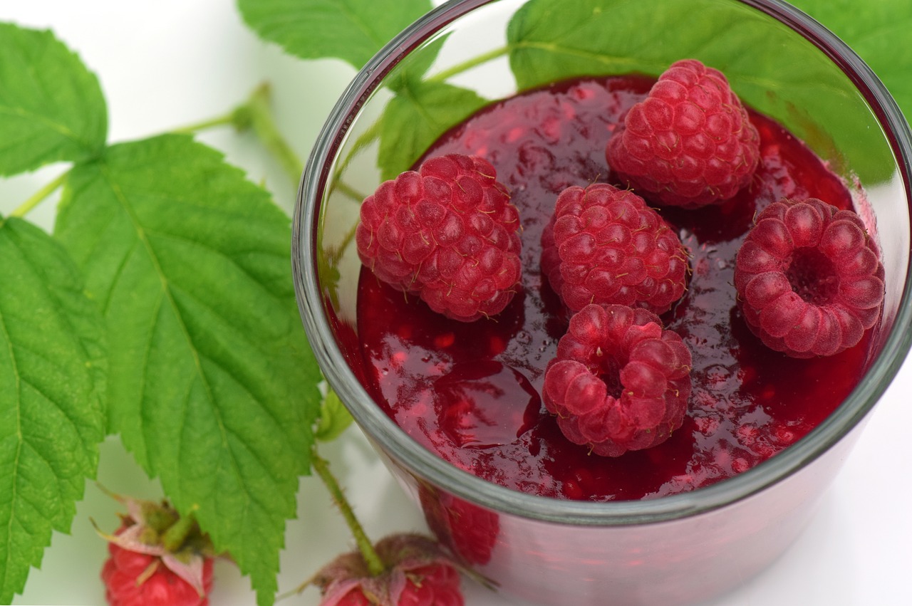 raspberries  raspberry jam  jam free photo