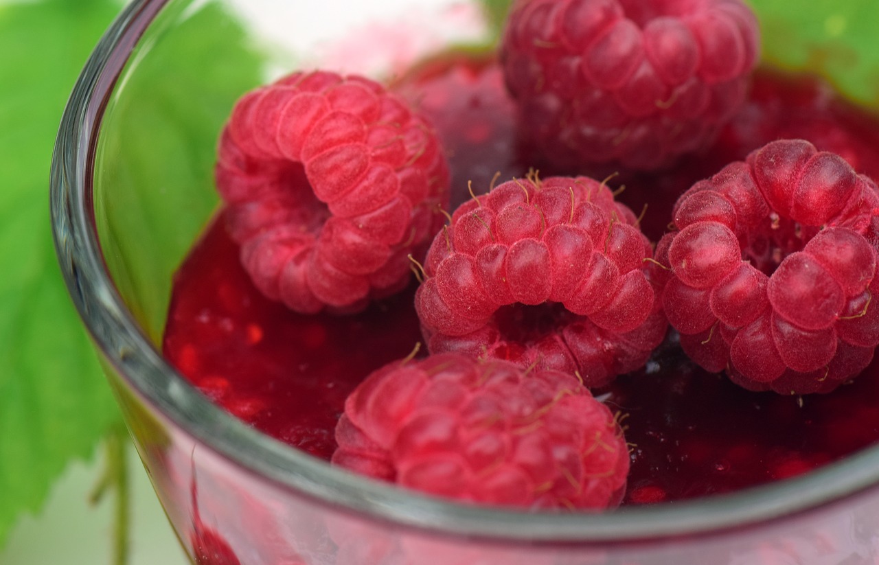 raspberries  raspberry jam  jam free photo