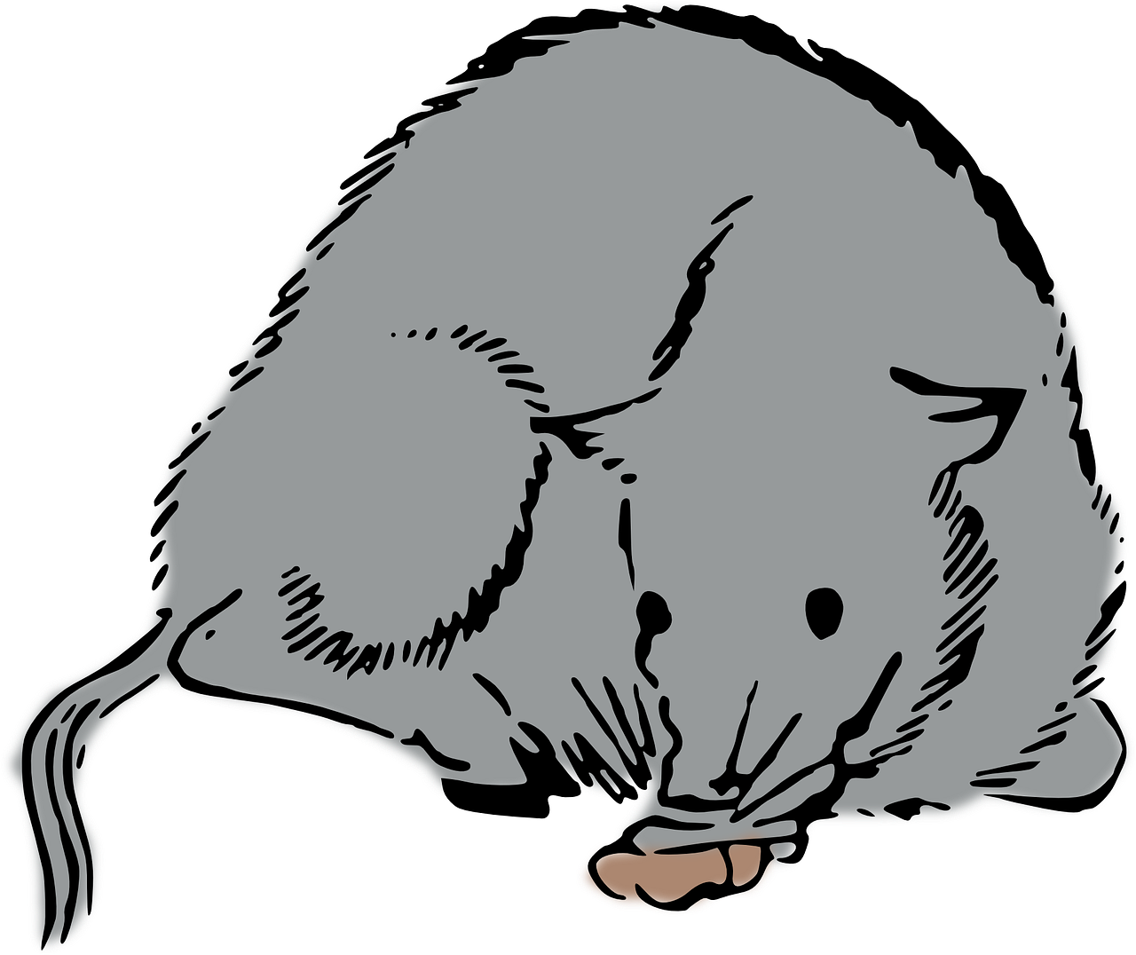 rat mouse woodcut free photo