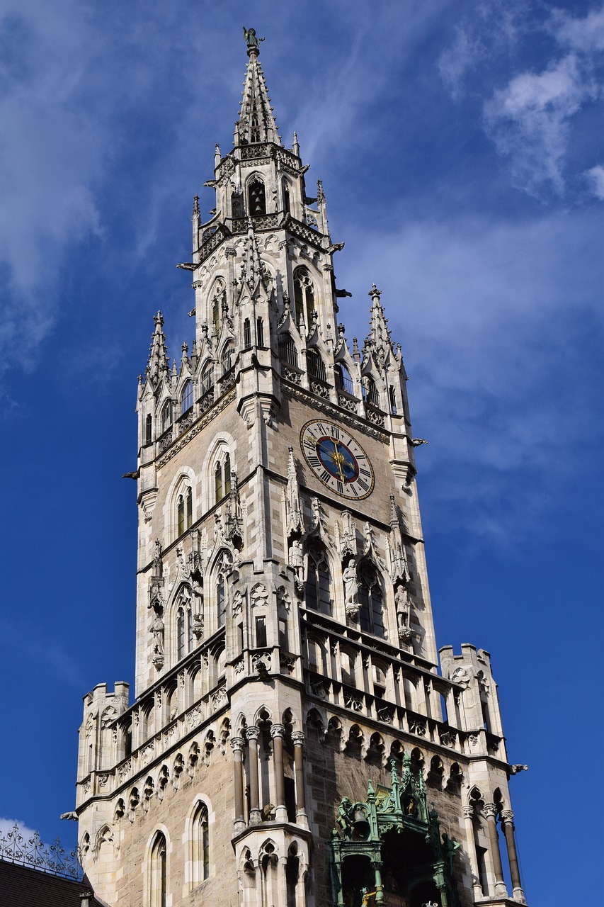 rathaus munich munich tower free photo