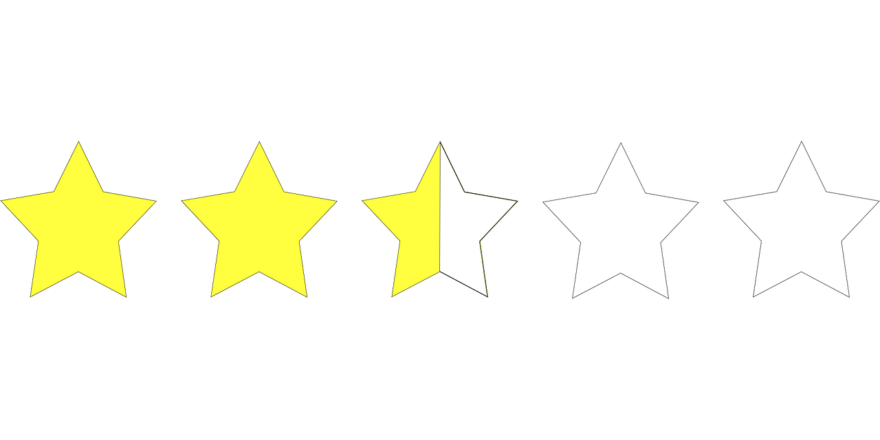 rating stars chart free photo