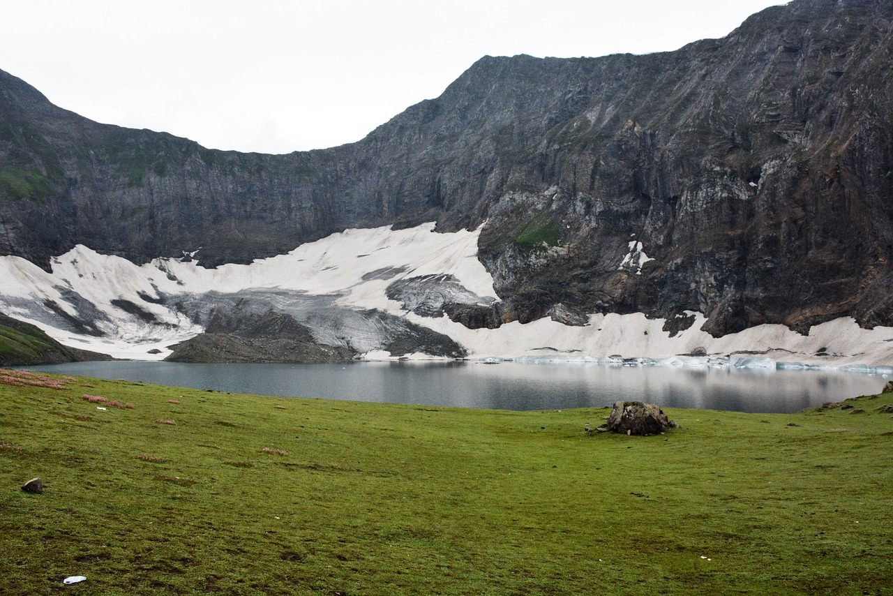 ratti gali lake pakistan kashmir free photo