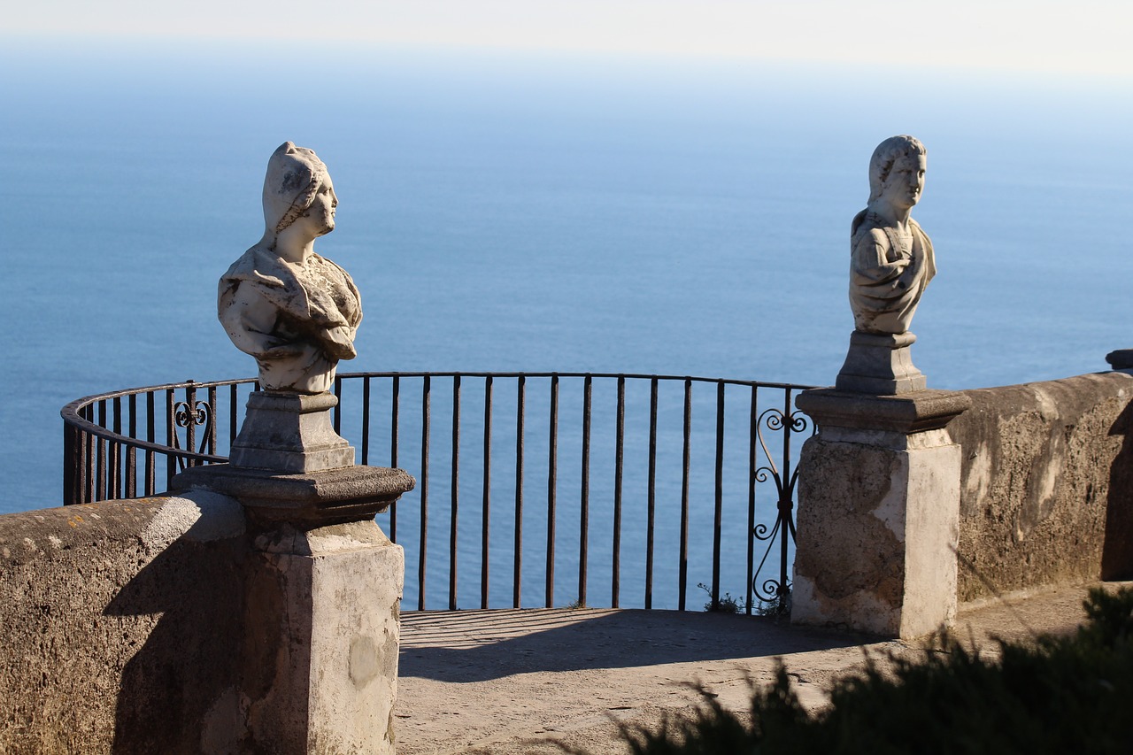 ravello villa cimbrone amalfi coast free photo