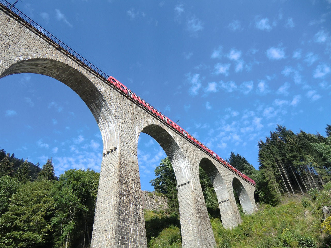 ravenna bridge breitnach black forest free photo