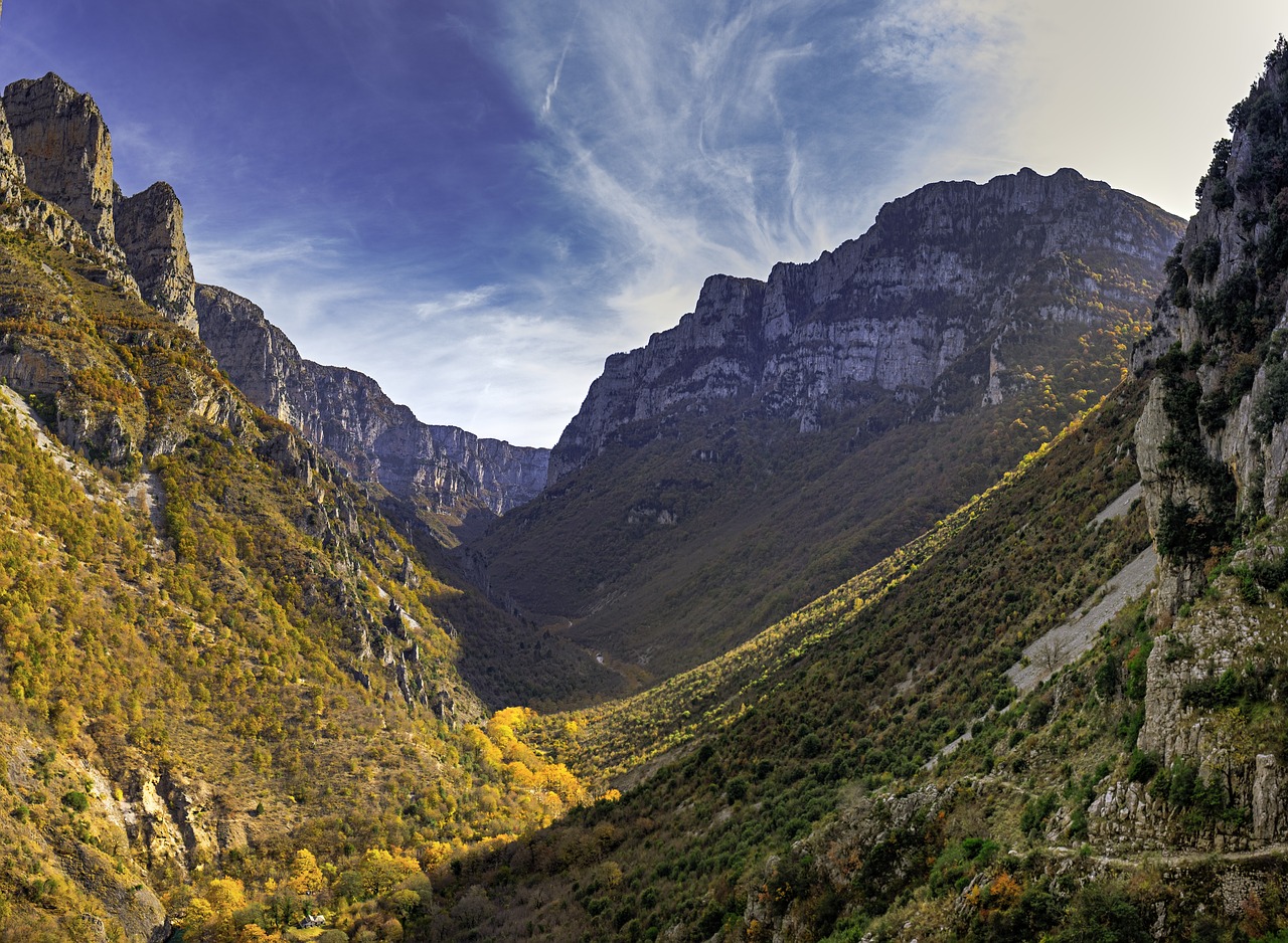 ravine  mountains  the slopes free photo