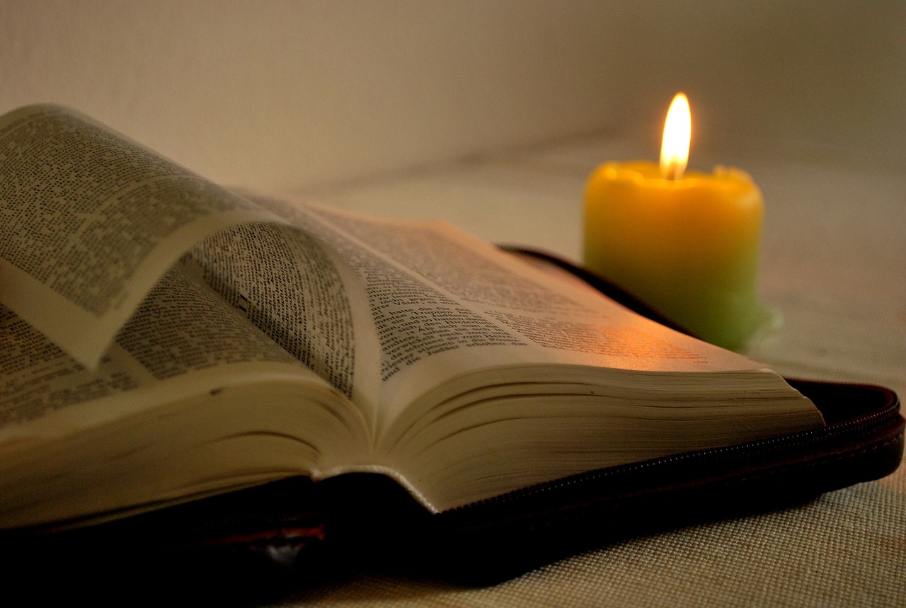 read book candle free photo