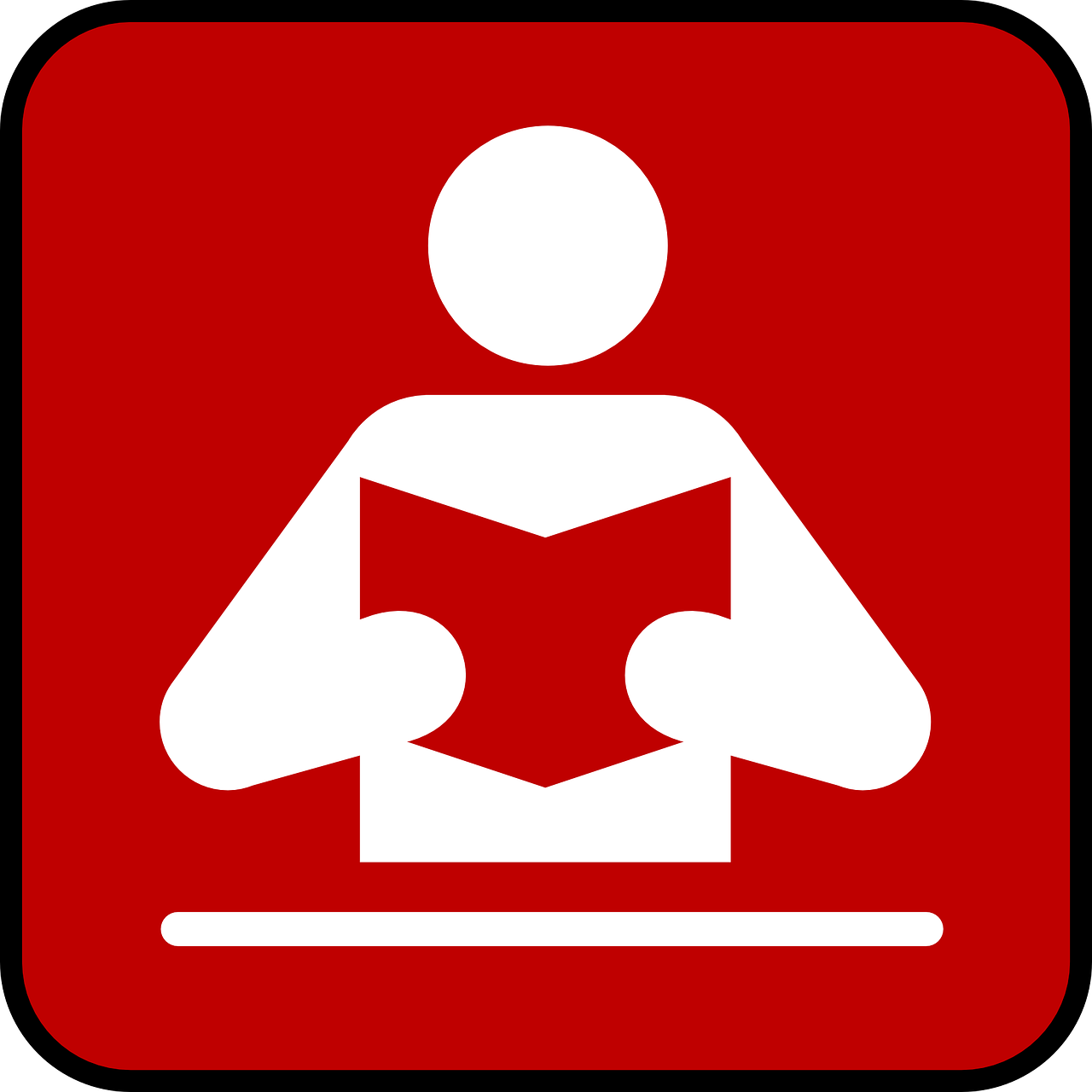 reader book symbol free photo