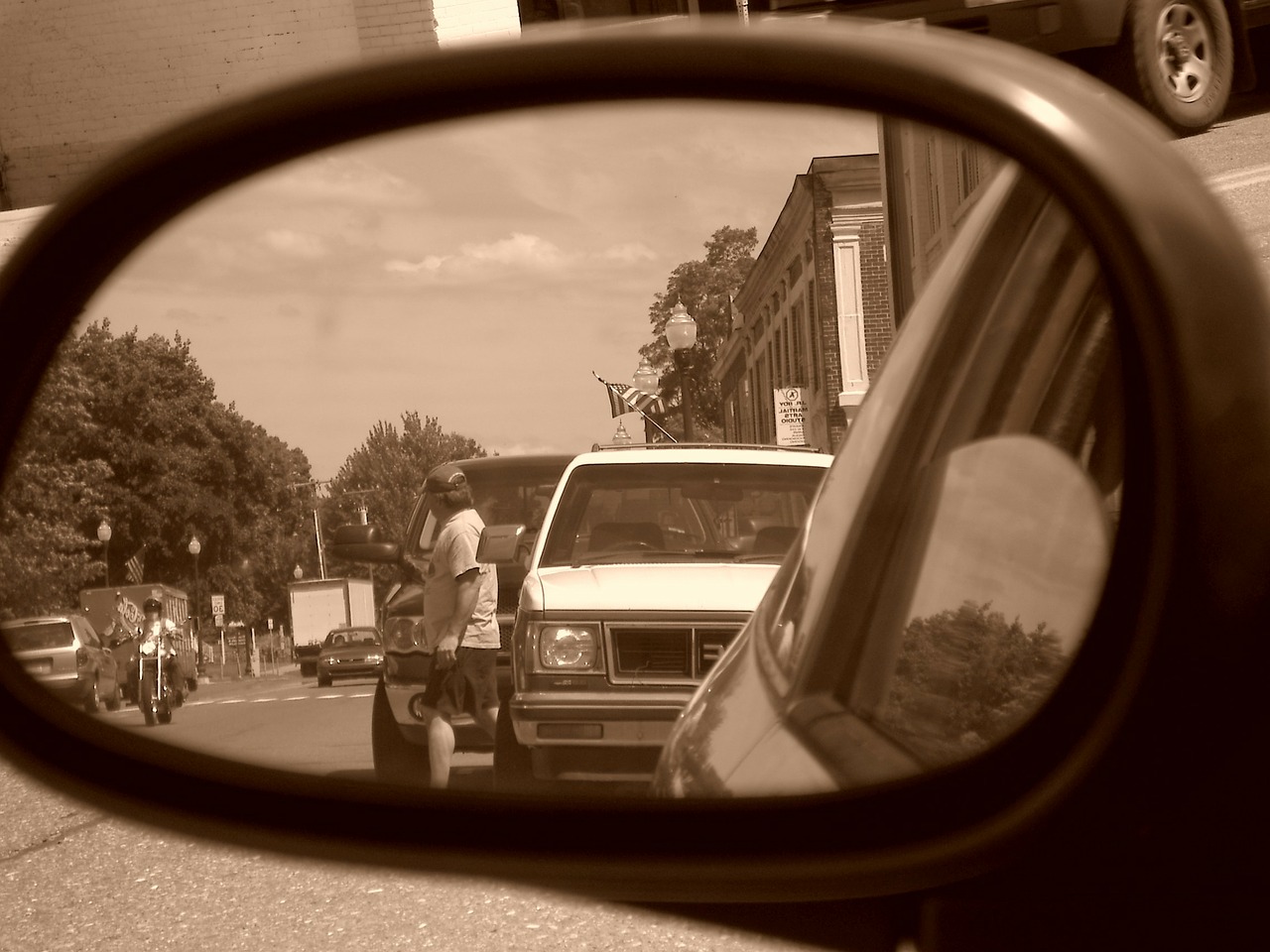 rear view mirror free photo
