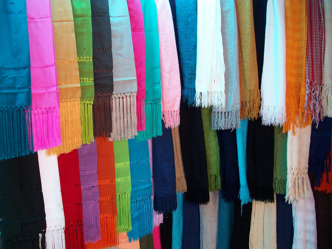 shawls crafts colors free photo
