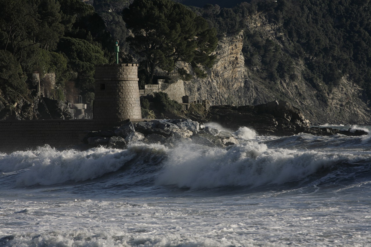 recco  liguria  sea free photo