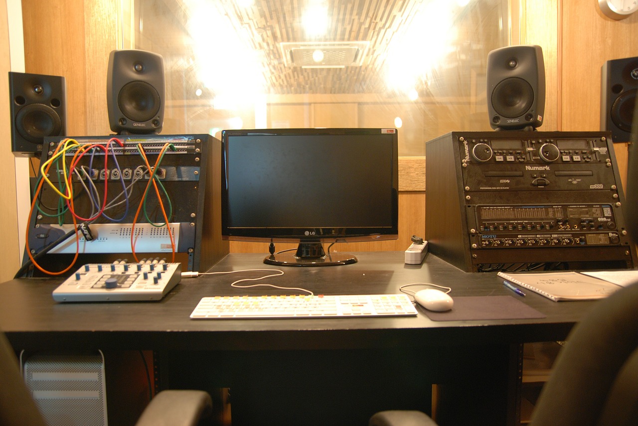 recording studio republic of korea seoul free photo