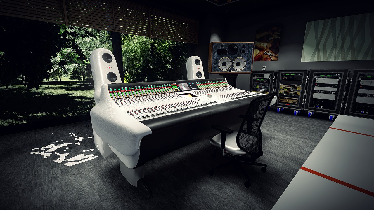 recording studio  concept  sound free photo