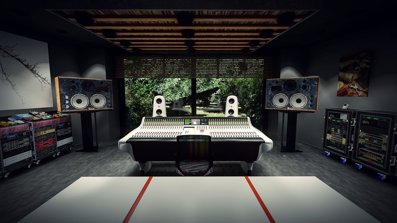 recording studio  concept  sound free photo