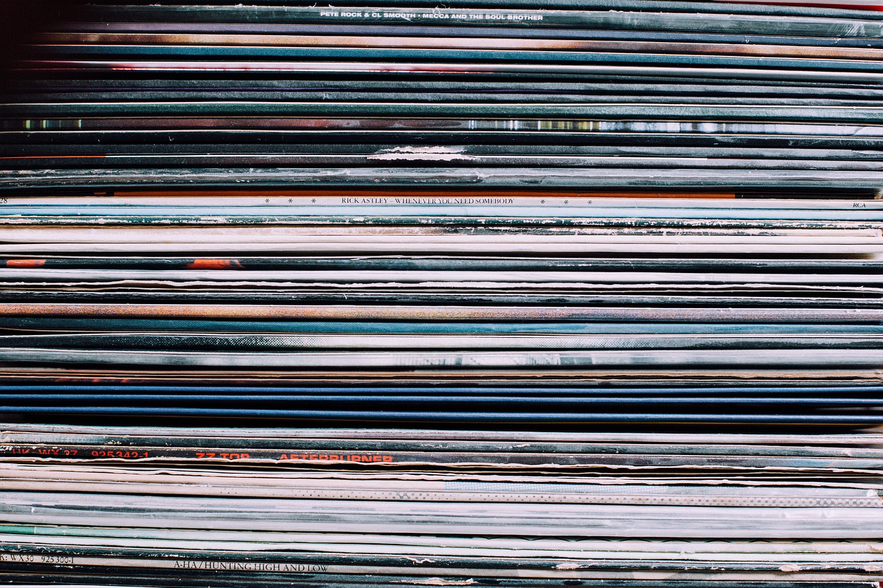 records vinyl music free photo