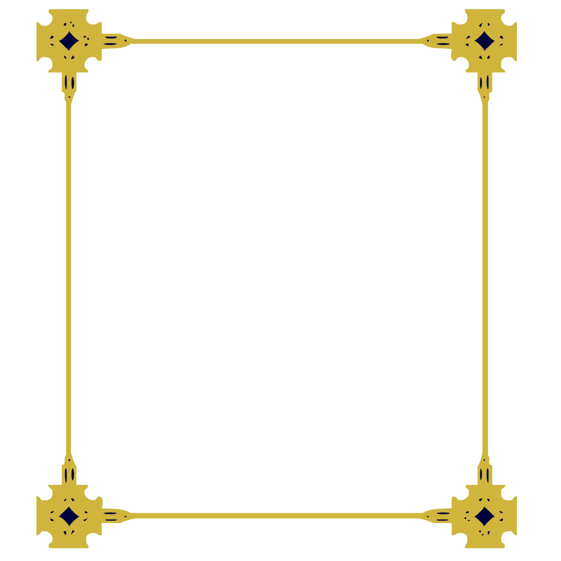 frame rectangle gold free photo