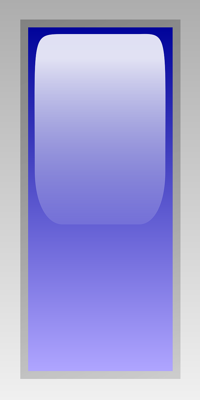 rectangular blue led free photo