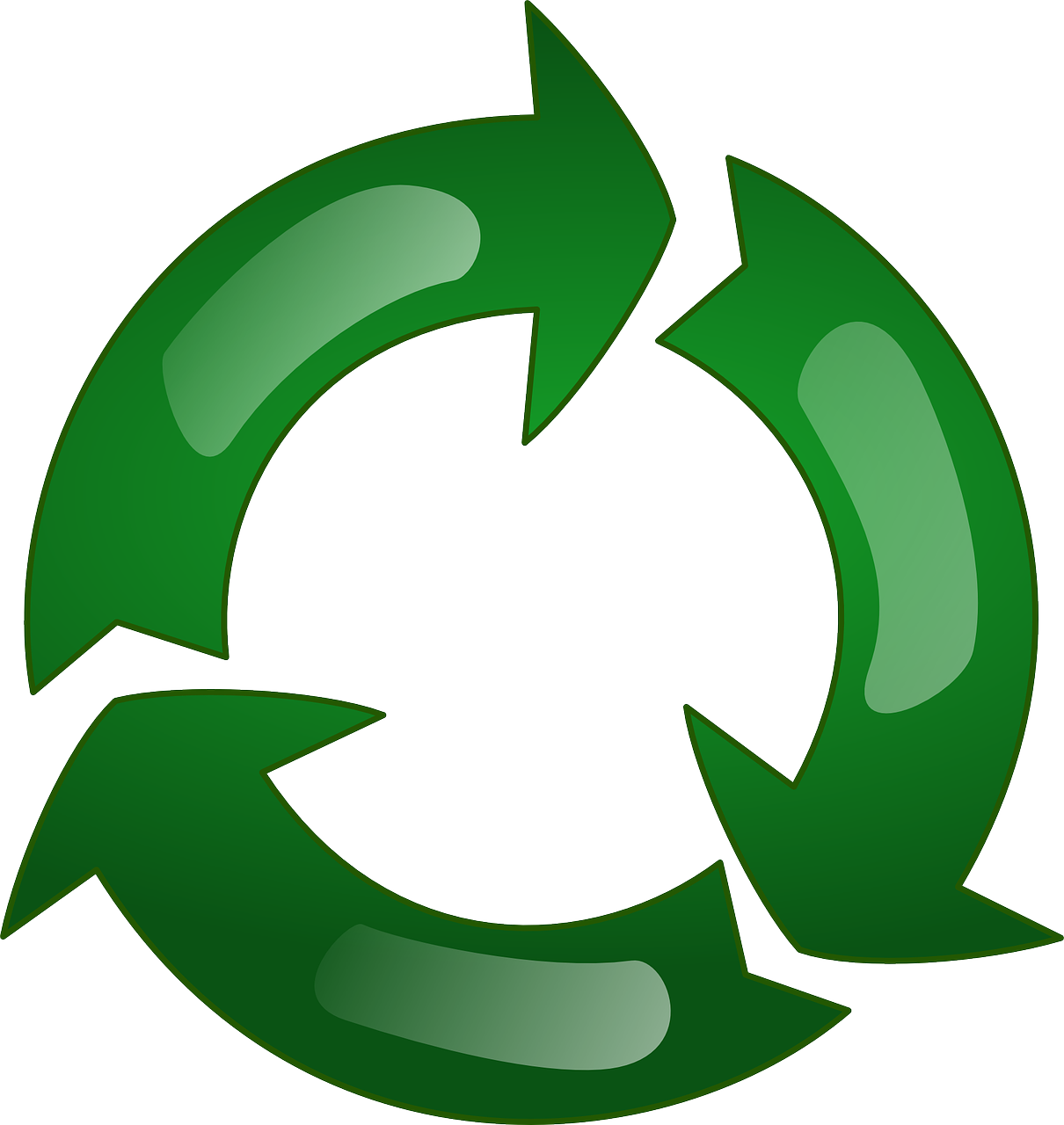 recycle arrows cycle free photo