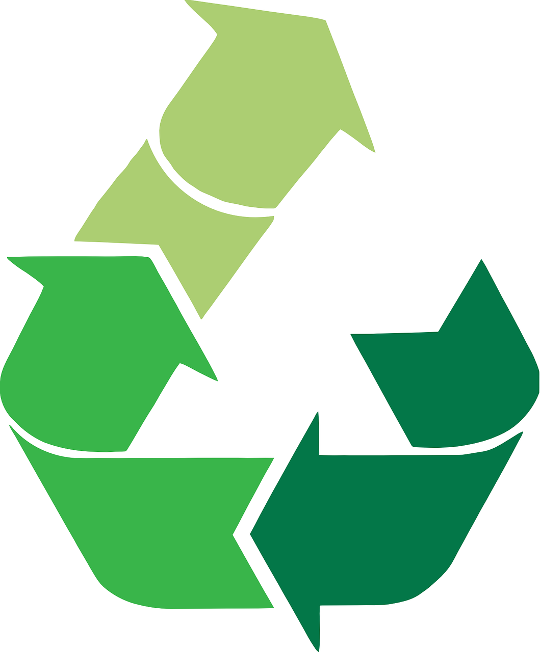 recycle recycling arrows free photo