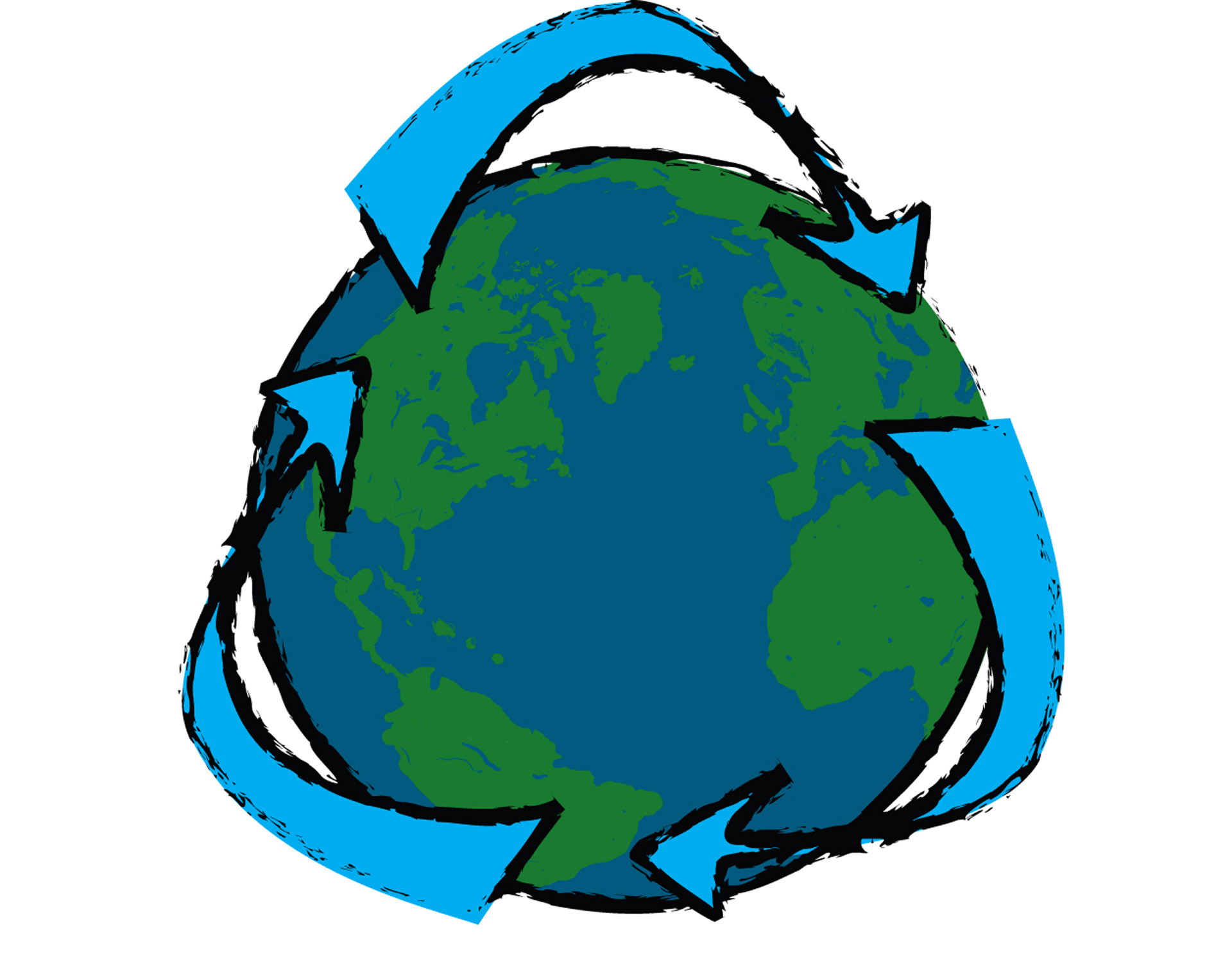 recycled recycled symbol world free photo
