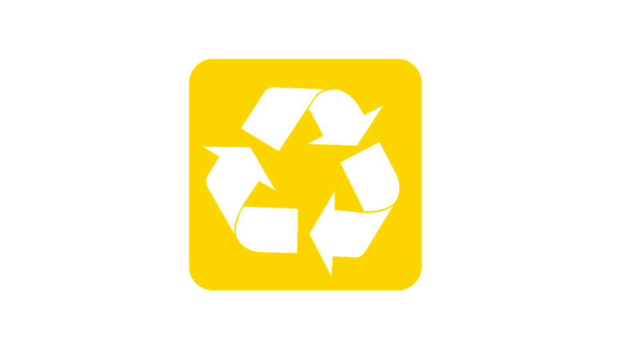 recycling garbage symbol free photo